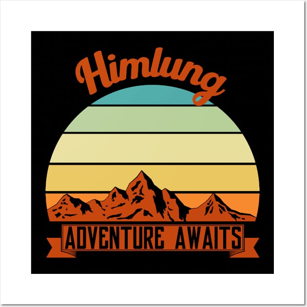 Himlung mountain climber. Perfect present for mother dad friend him or her Wall Art by SerenityByAlex